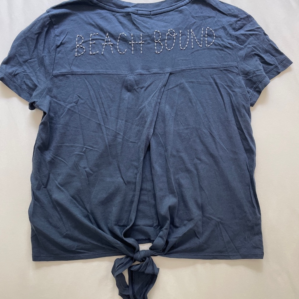 Navy Blue Shirt